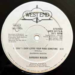 Barbara Mason - Dont I Ever Cross Your Mind Sometime (Vocal Mix / Instrumental / Radio Version)