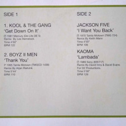Jackson 5 - I Want You Back (Keith Mann Remix) / Kool & The Gang - Get Down On It (Les Hemstock Remix) DJ Subscription Disc