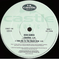 Bob James - Nautilus / Take Me To The Mardi Gras / Westchester Lady / Angela (Theme From Taxi) Original Versions