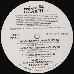 Kraftwerk - Electric Cafe (Mixx It Remix) DJ Only Subscription Disc