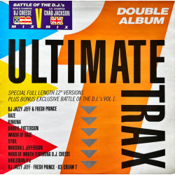 Ultimate Trax - Volume 1 (Double Vinyl) 10 Tracks Plus 2 Megamixes By DJ Cheese & Chad Jackson (Tracks In Description)