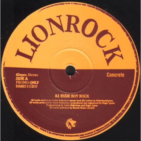Lionrock - Rude Boy Rock / Best Foot Forward / Push Button Cocktail (Vinyl)