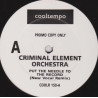 Criminal Element Orchestra - Put The Needle To The Record (New Vocal Remix / New Dub Version) Vinyl Promo