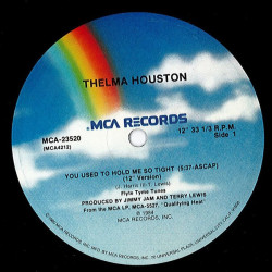 Thelma Houston - You Used To Hold Me So Tight (Extended Version / Dub / LP Version) Killer Jam & Lewis Production