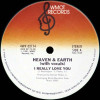 Heaven & Earth - I Really Love You (Vocal Mix / Instrumental) Vinyl Looks Hardly Played