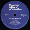 Greg Henderson - Dreamin (Vocal Version / Instrumental)  Vinyl