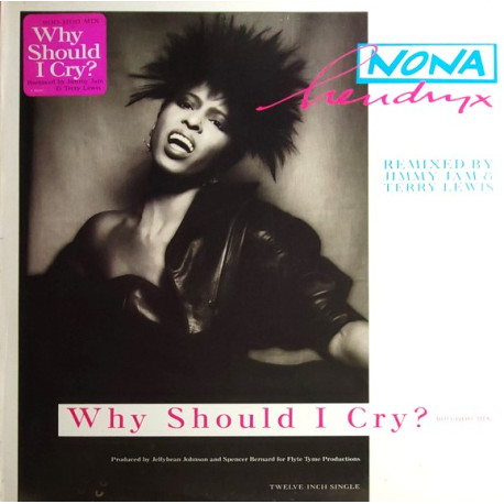 Nona Hendryx - Why Should I Cry (Extended Mix / Boo Hoo Mix / Boo Hoo Acappella / Boo Hoo Instrumental / Boo Hoo Dub)