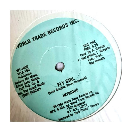Intrigue - Fly Girl (Vocal Mix / Instrumental) Leroy Burgess Production