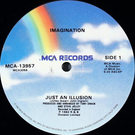 Imagination - Just An Illusion (Extended Mix / Instrumental) US Vinyl
