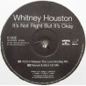 Whitney Houston - Its Not Right But Its Okay (KCC Release The Love Bootleg Mix / Marvel & Eilys G3 Mix) Vinyl Promo