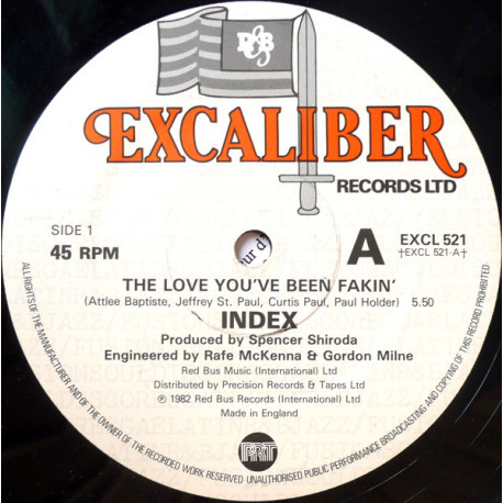 Index - The Love Youve Been Fakin (Vocal Mix / Instrumental)