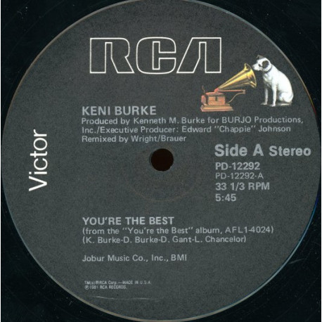 Keni Burke - Youre The Best (Full Length Version) / Night Riders