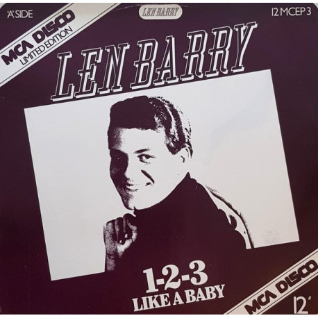 Len Barry - 1 2 3 / Like A baby / I Struck It Rich / Its That Time Of The Year