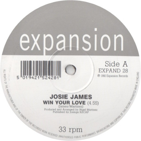 Josie James - Win Your Love / Its Up To Me