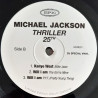 Michael Jackson - Thiller 25th Sampler Feat Billie Jean (Feat Kanye West) / PYT (Feat Will I Am) Vinyl Promo