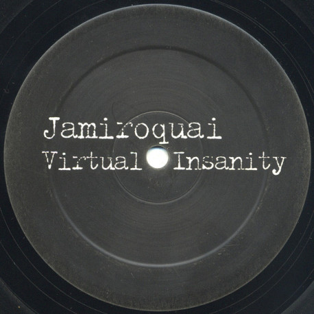 Jamiroquai - Virtual Insanity (LP Mix / Edit / Peace Of Mind Mix) Vinyl Promo