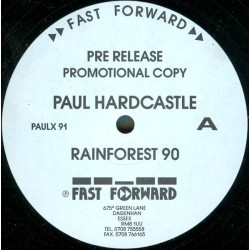 Paul Hardcastle - Rainforest (1990 Remix / Original Version) Vinyl Promo