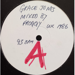 Grace Jones - Remixed Remasked Megamix Featuring Slave To The Rhythm / My Jamaican Guy / La Vie En Rose / Private Life (Promo)