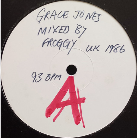 Grace Jones - Remixed Remasked Megamix Featuring Slave To The Rhythm / My Jamaican Guy / La Vie En Rose / Private Life (Promo)