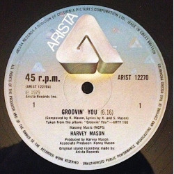 Harvey Mason - Groovin You (Long Version) / Never Give You Up
