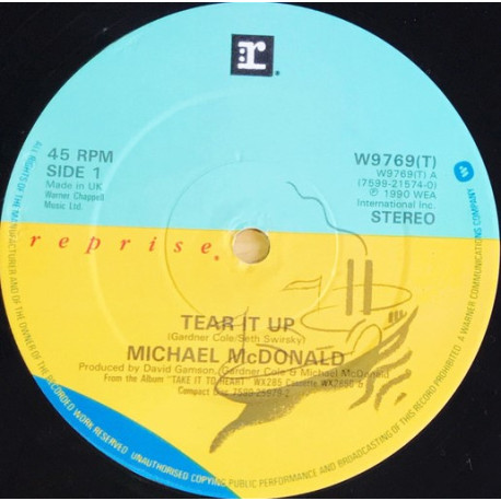 Michael McDonald - Tear It Up / Plain Of Jars / Higher Ground