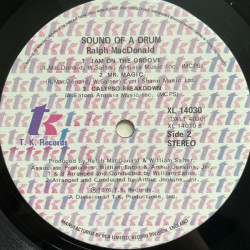 Ralph MacDonald - Sound Of A Drum (6 Track LP) NO COVER Inc Jam On The Groove / Mr Magic / Calypso Breakdown