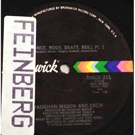 Vaughan Mason And Crew - Bounce Rock Skate Roll (Part 1 / Part 2)