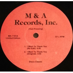 Alicia Myers - I Wanna Thank You (Re-Edit / Original) / Peoples Choice - Do It Any Way You Wanna (Re-Edit / Original)
