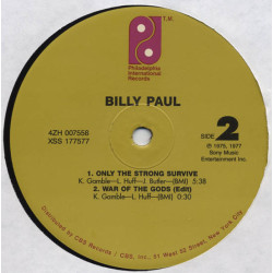 Billy Paul - Only The Strong Survive (Long Version) / War Of The Gods (Edit) / Intruders - Ill Always Love My Mama (Long)