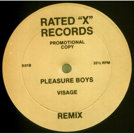 Visage - Pleasure boys (Remix) / Rare Earth - Happy song or dance (Remix) 12" Vinyl Record