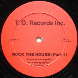 Mr K - Rock the house (Parts 1 & 2) Danny Krivit James Brown Break (12" Vinyl Record)
