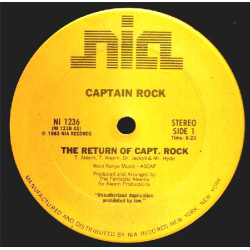 Captain Rock - The Return Of Captain Rock (Vocal Mix / Instrumental)
