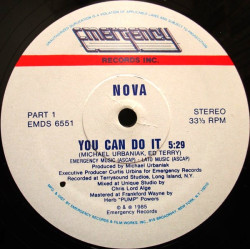 Nova - You Can Do It (Original Mix / Fresh Mix) Still In Shrink Wrap
