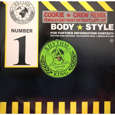 Cookie Crew - Females (Get What We Want) Original Mix / Cookie Monster Jam Mix
