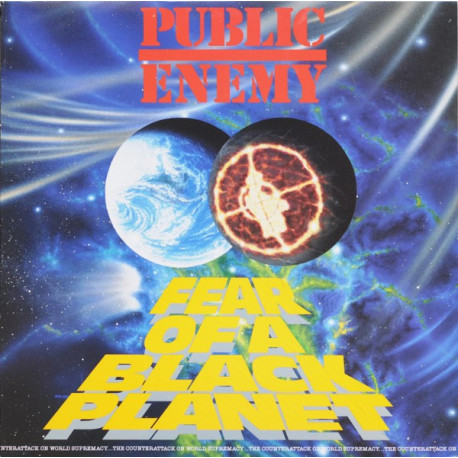 Public Enemy - Fear Of A Black Planet (20 Track LP) Cant Do Nuttin For Ya Man / 911 Is A Joke / Welcome To The Terrordome