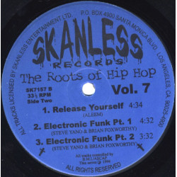 Steve Yano & Brian Foxworthy - Electronic Funk (Pt 1 / Pt 2) / Aleem - Release Yourself / Newcleus - Jam On It / Jam On Revenge