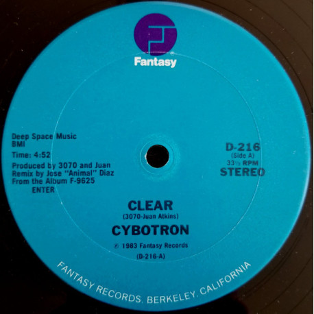 Cybotron - Clear (Original Mix) / Industrial Lies