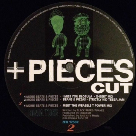 Coldcut - More Beats & Pieces feat I Miss You Blobula (Q Bert Mix) / Beans & Pizzas (Stricktly Kid Teeba Jam)