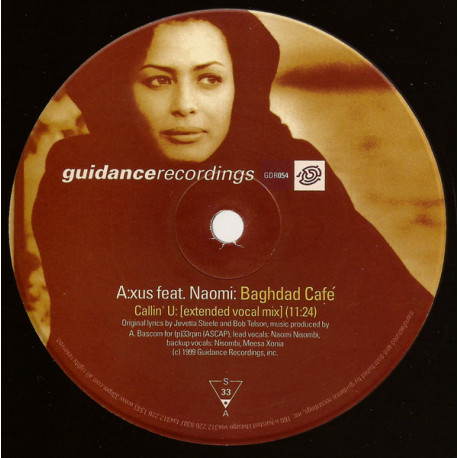 Axus Feat Naomi Baghdad Cafe - Callin U (Extended Vocal Mix / The Friendly Mix / Bonus Beats)