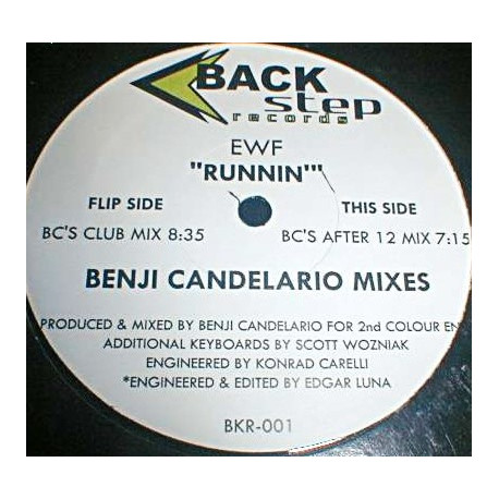 Earth Wind & Fire - Runnin (Benji Candelario Club Mix / BCs After 12 Mix)