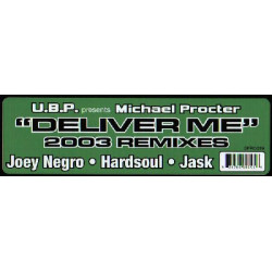 Urban Blues Project Presents Michael Proctor - Deliver Me (Double Vinyl) 3 Joey Negro Mixes / Hardsoul Dub / Jask Remix