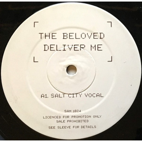Beloved - Deliver Me (Salt City Vocal Mix / Eau De Livami Vocal Mix) Vinyl Promo