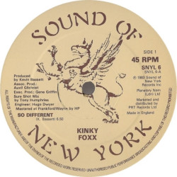 Kinky Foxx - So Different (Vocal Mix / Instrumental) Early Tony Humphries Production