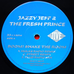 Jazzy Jeff & The Fresh Prince - Boom Shake The Room (Hulas Extended Remix / Mr Lees Extended Club Mix / Street Remix)