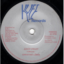 Christine Lewin - Juicy Fruit (Vocal Mix / Dub) Reggae Cover Of The Mtume Classic