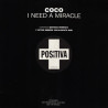 Coco - I Need A Miracle (Qattara Remix / Qattara Beat Vocal /  Victor Imbres Vocal Beats Dub) 12" Vinyl Promo