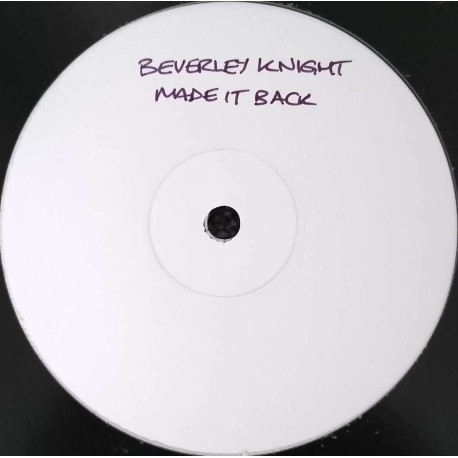 Beverley Knight - Made It Back (3 Mixes) Vinyl Promo