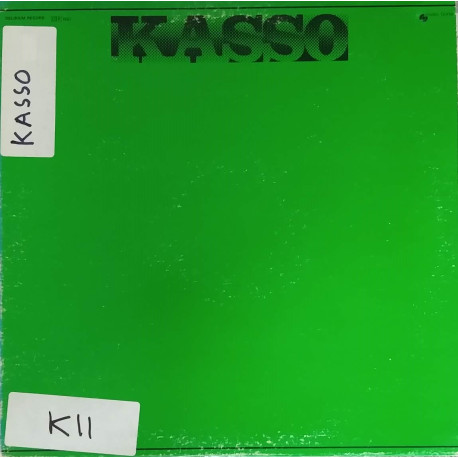 Kasso - Kasso (8 Track LP) I Wanna Know / Key West / Hot Night / On The Sea / Walkman / Brazilian Dancer (Sticker On Cover)