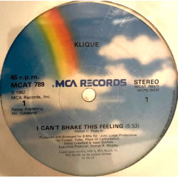 Klique - I Cant Shake This Feeling (Long Version) / Pump Your Rump / Dance Like Crazy