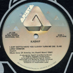 Kashif - I Just Gotta Have You (Lover Turn Me On) Long Version / Instrumental (Still In Shrink Wrap)